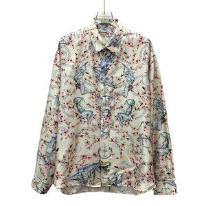Dior × Hajime Sorayama collaboration silk shirt